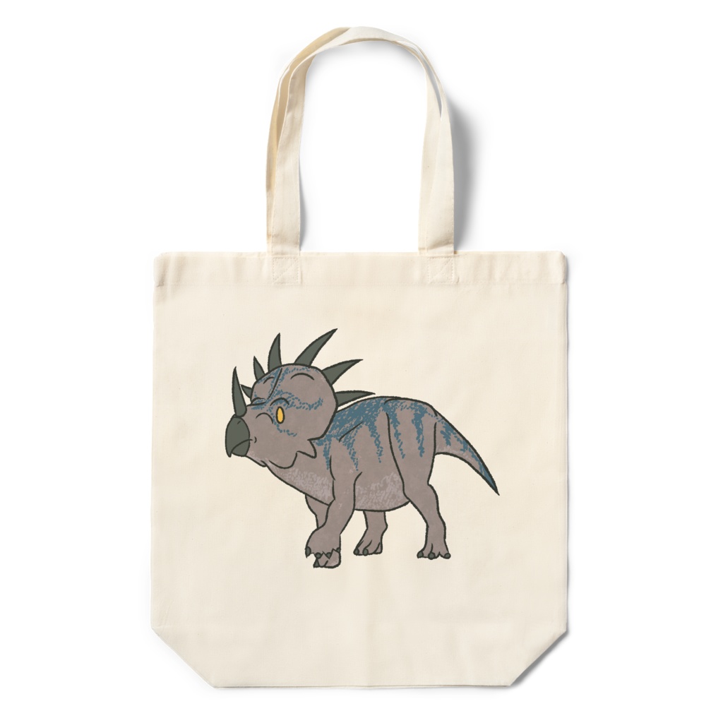 恐竜エコバッグ：スティラコサウルス