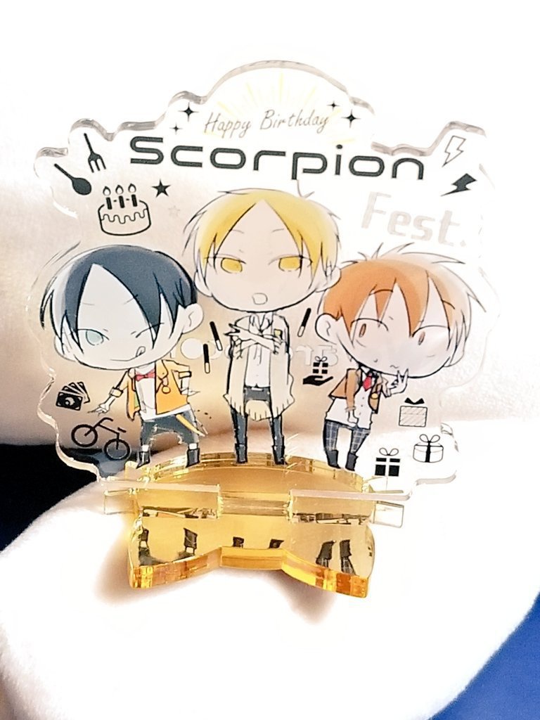 SALE★さそり座フェスアクリルスタンド