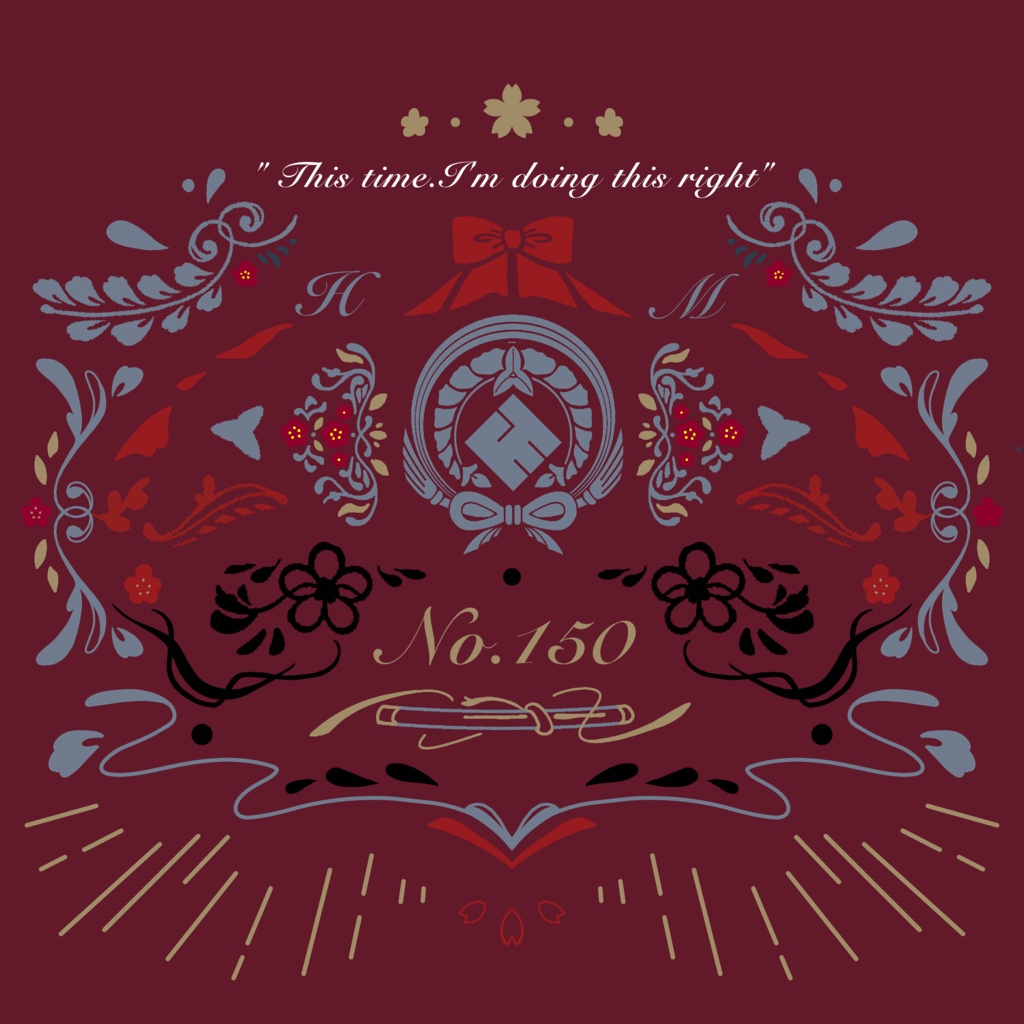 刀剣 刺繍トートバッグ