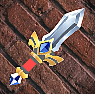 【ローポリアクセサリー】ファンタジー風の短剣