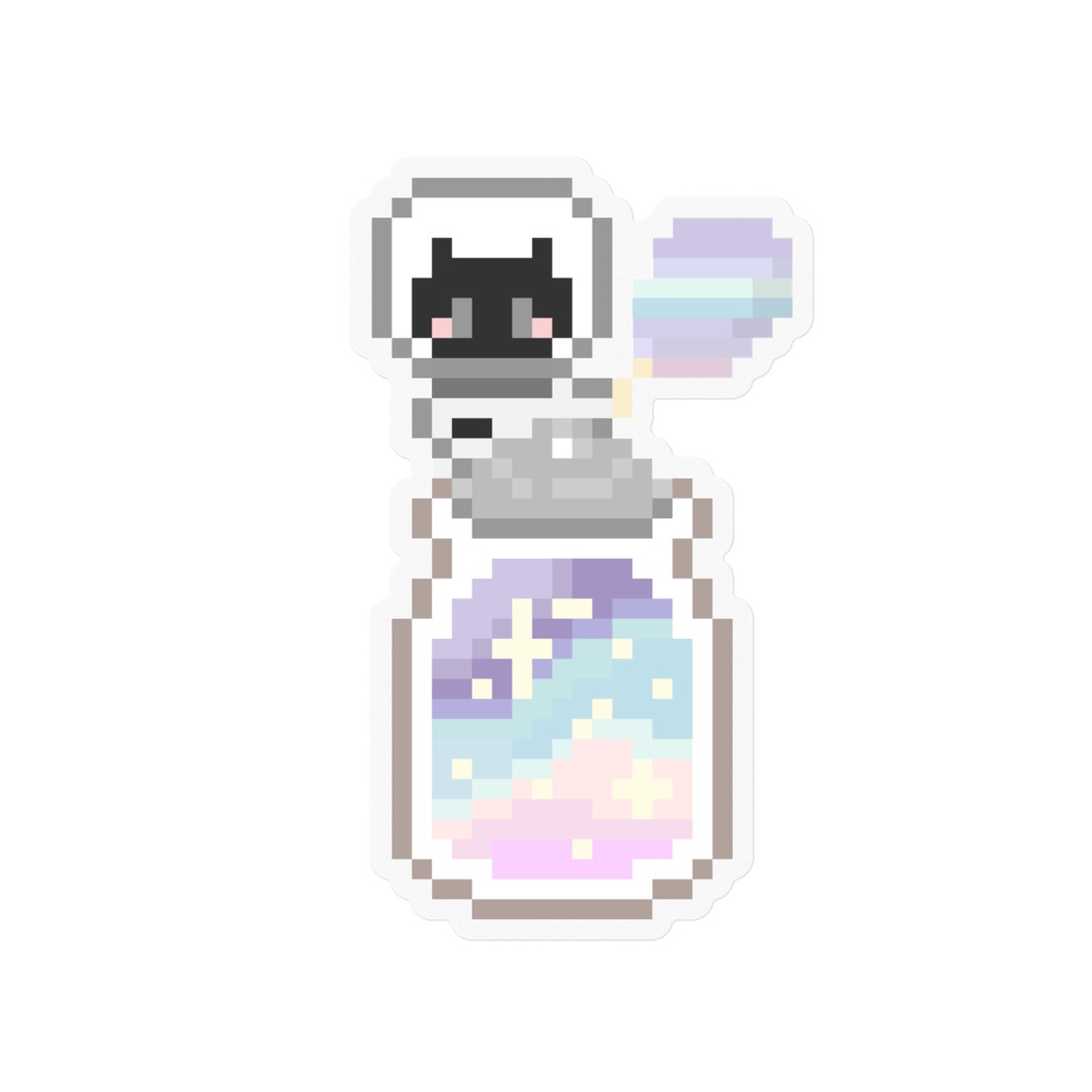 cosmic cotton candy ステッカー