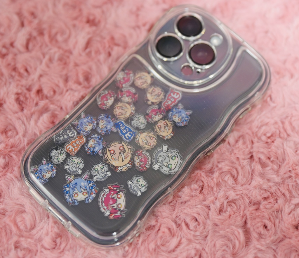 非公式】きゅるるん大作戦シャカシャカアクリルスマホケース