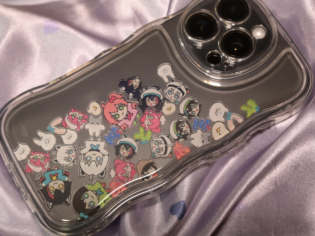 非公式】ドッタバッタ珍道中！アクリルシャカシャカスマホケース