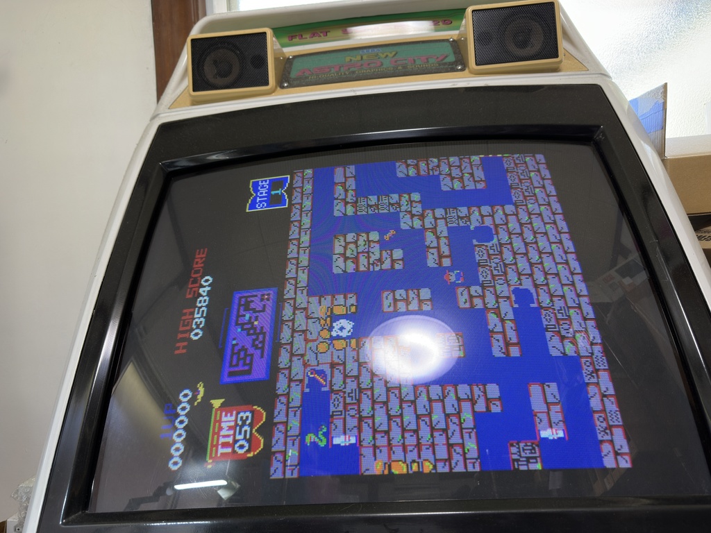 KONAMI 配列 → JAMMA 配列 変換ハーネス基板