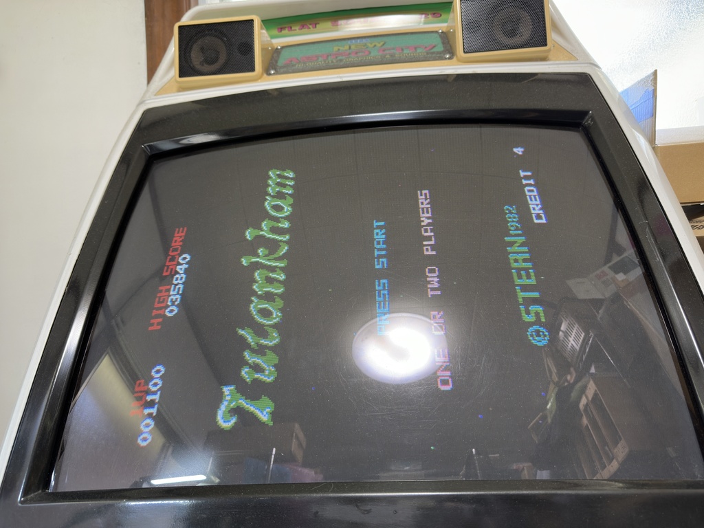 KONAMI 配列 → JAMMA 配列 変換ハーネス基板