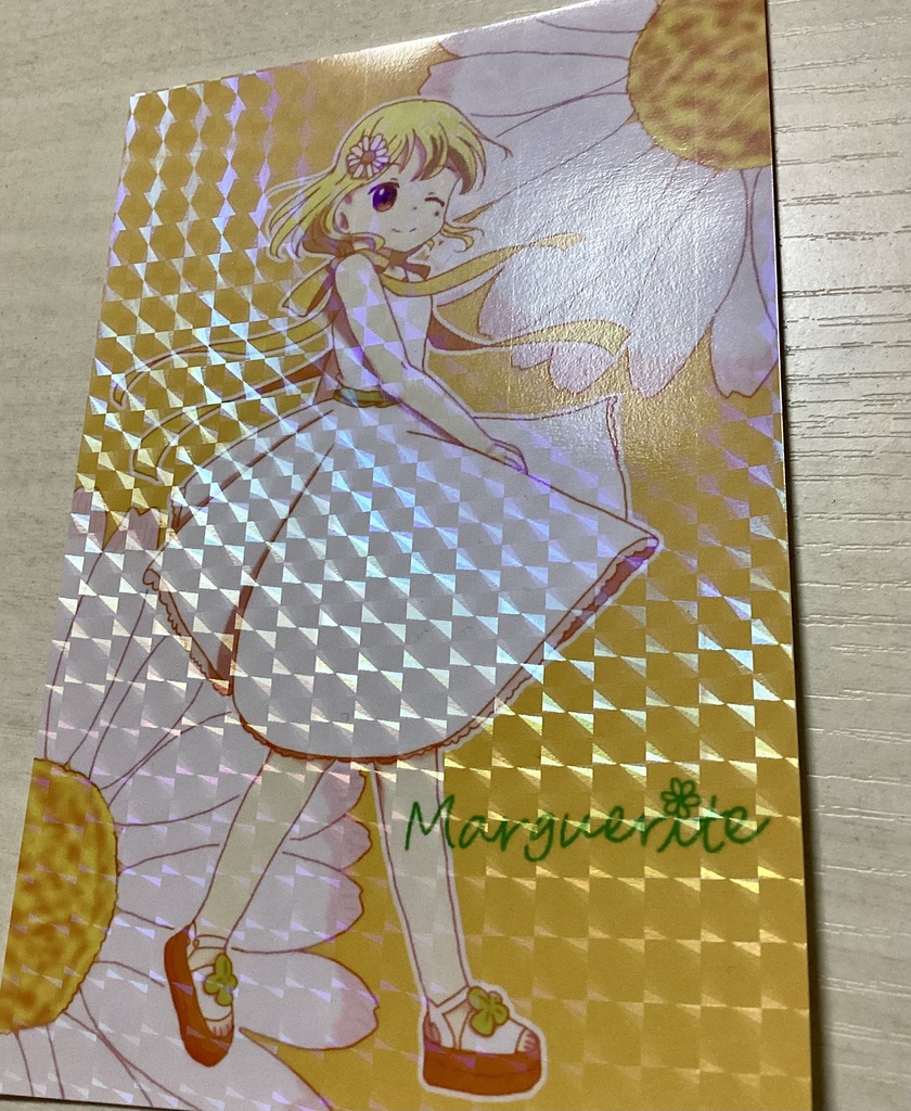 ホロ加工 七喜ちひろ　楠ありす ポストカードセット