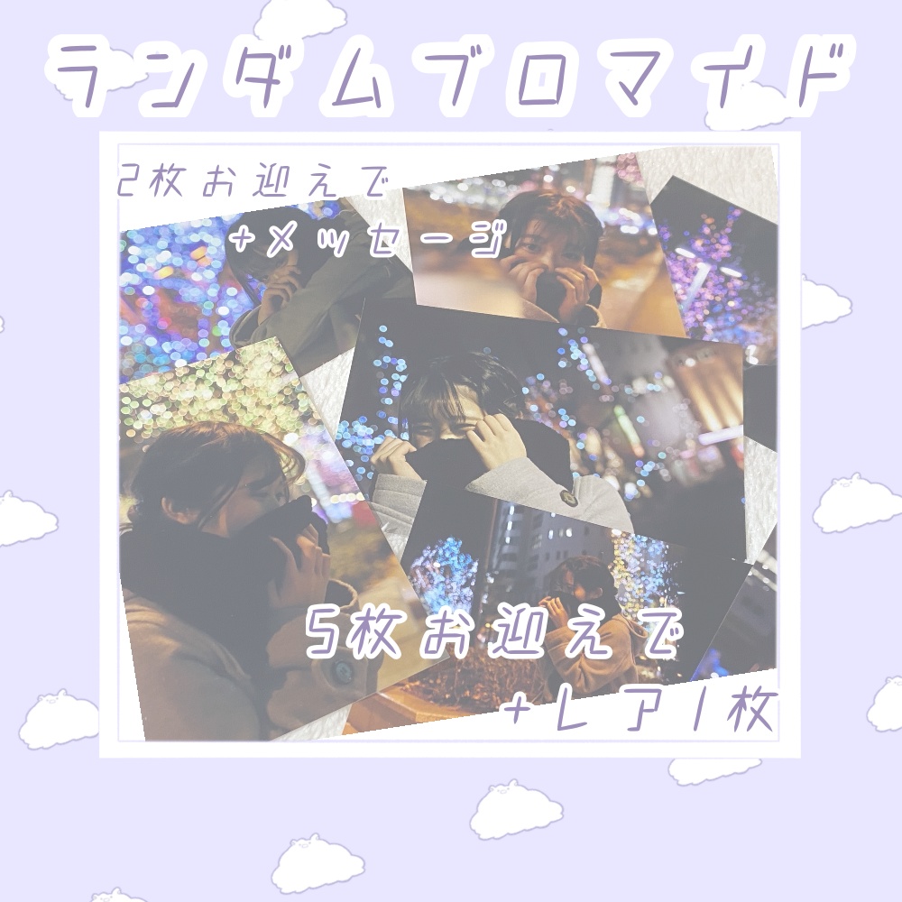 【現品限り】ランダムブロマイド