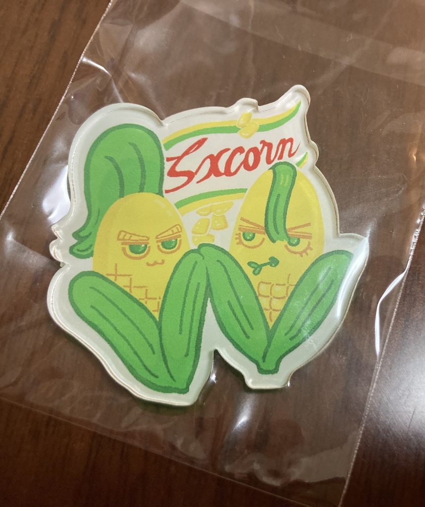 🌽【バッチのみ】スタゼノコーンバッチ