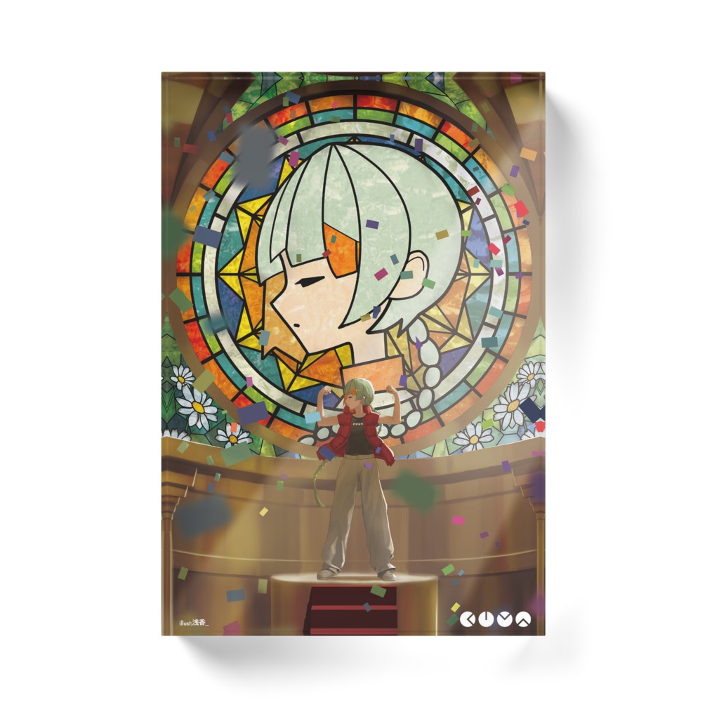 『アイムタフ! feat. 知声』アクリルブロック