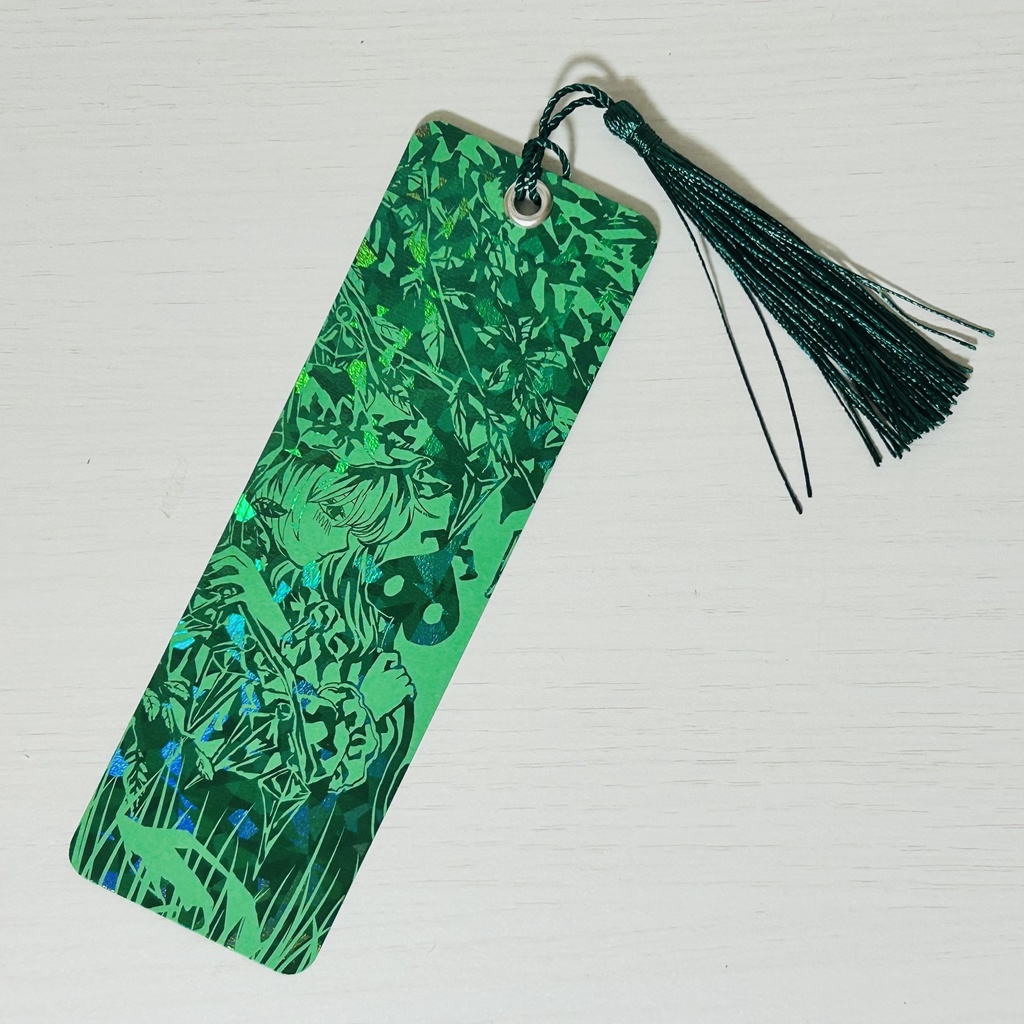 【しおり】全面箔キラキラしおり