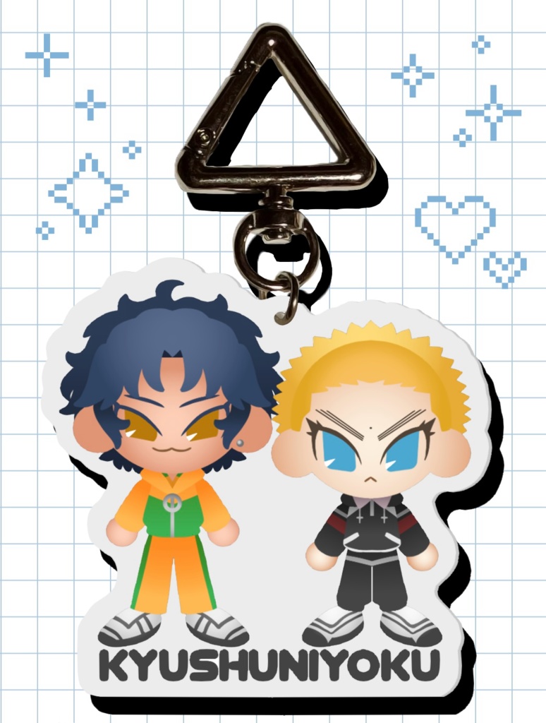 によくアクリルキーホルダー