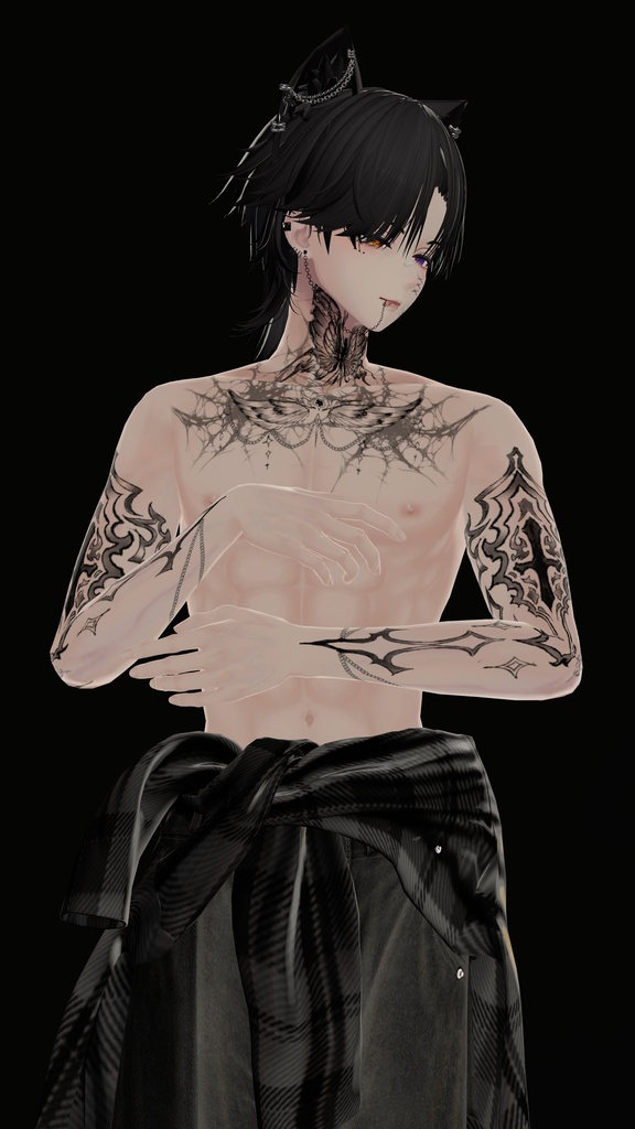 【狛乃&班霞&水瀬】Butterfly Tattoo