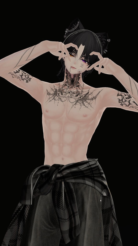 【狛乃&班霞&水瀬】Butterfly Tattoo