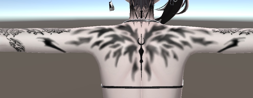 【6アバター対応】Craz tattoo