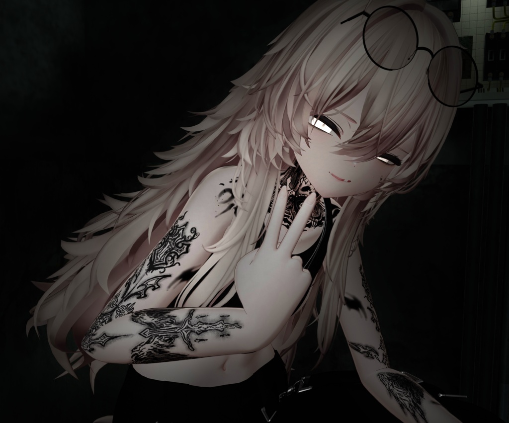 【6アバター対応】Craz tattoo