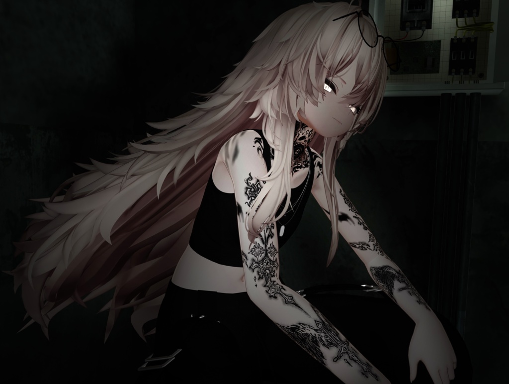 【6アバター対応】Craz tattoo