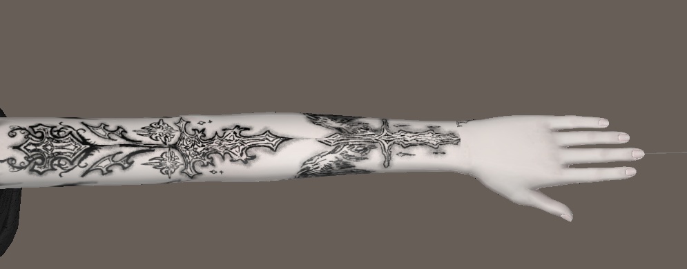 【6アバター対応】Craz tattoo