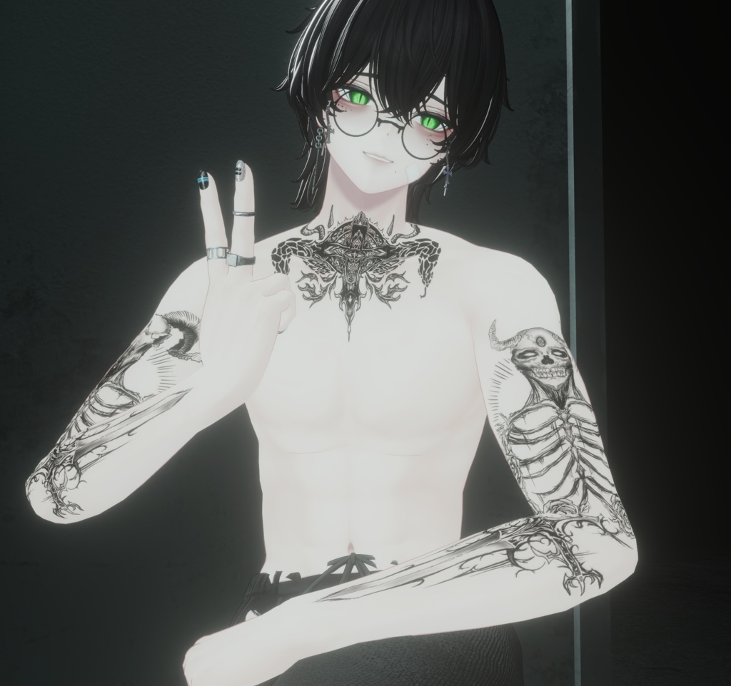 【狛乃&斑霞&くうた】Assassin tattoo