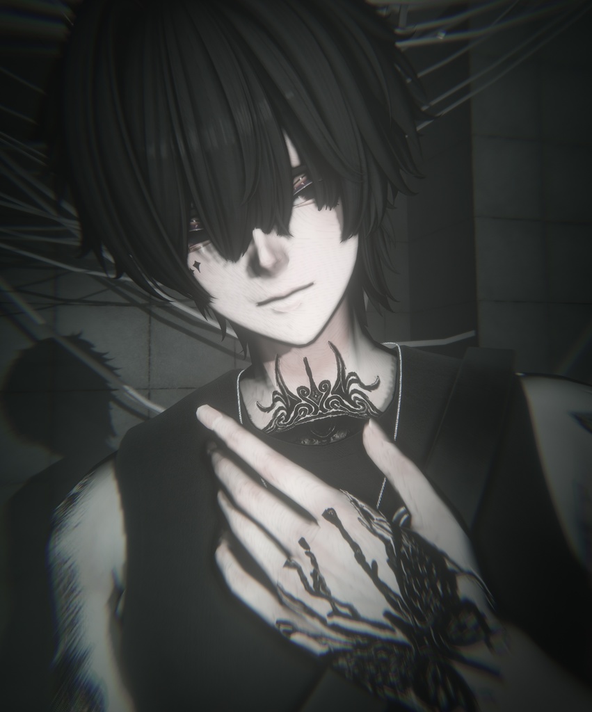 【6アバター対応】Hell tattoo