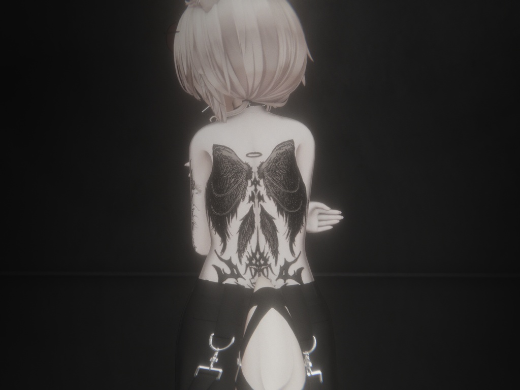 【6アバター対応】Hell tattoo