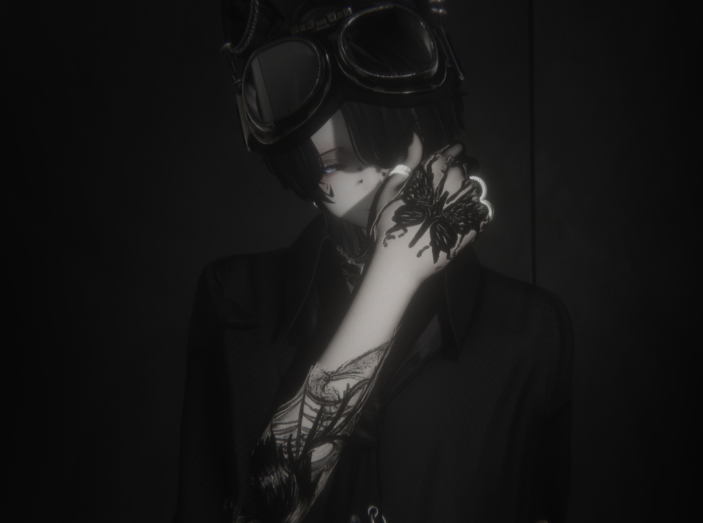 【6アバター対応】Hell tattoo