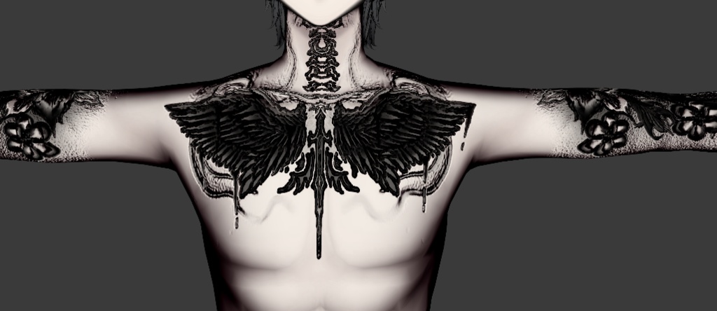 【7アバター対応】Valhalla Tattoo