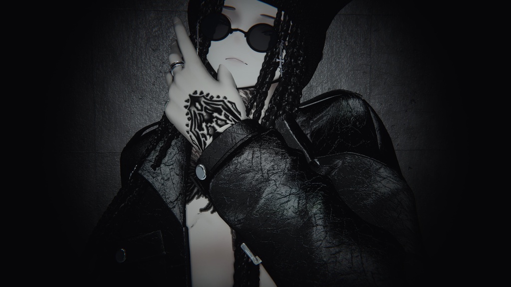 傷つきレザーマテリアル