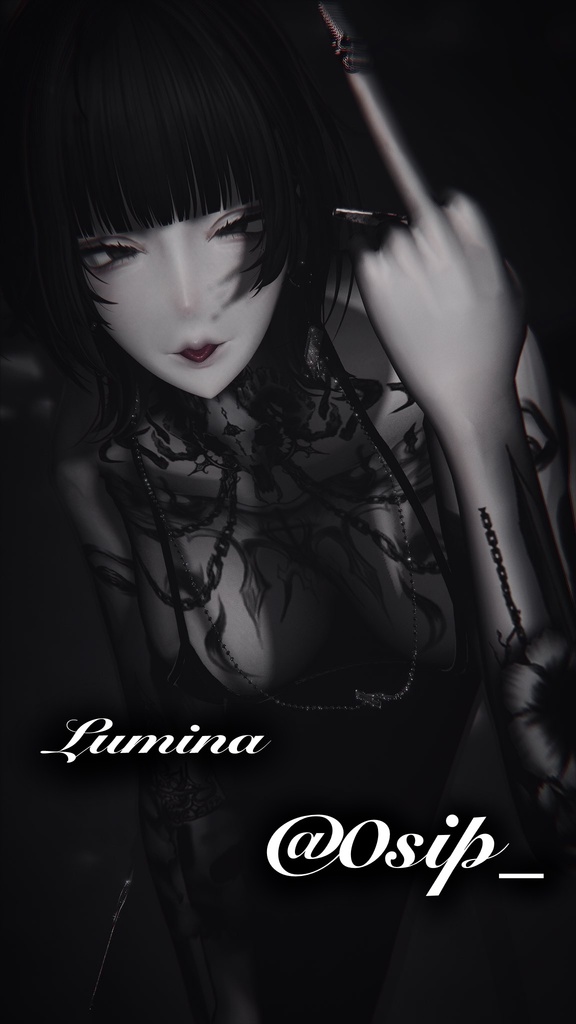 !!!SALE!!!【7アバター対応】Throne of the Fallen tattoo