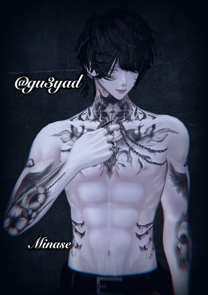 !!!SALE!!!【7アバター対応】Throne of the Fallen tattoo