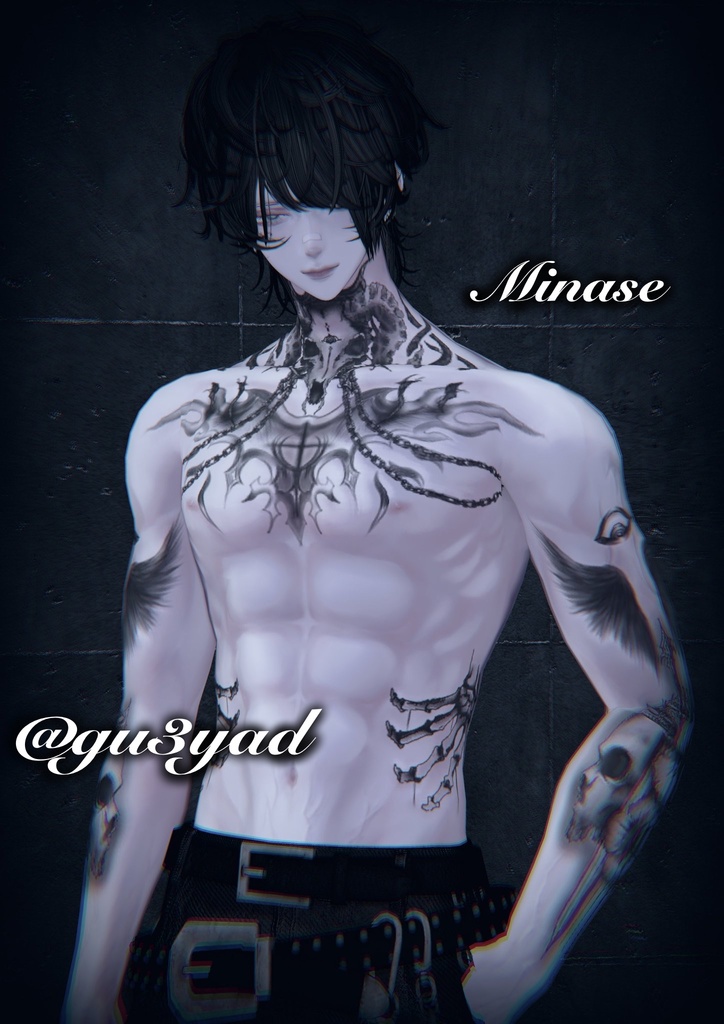 !!!SALE!!!【7アバター対応】Throne of the Fallen tattoo