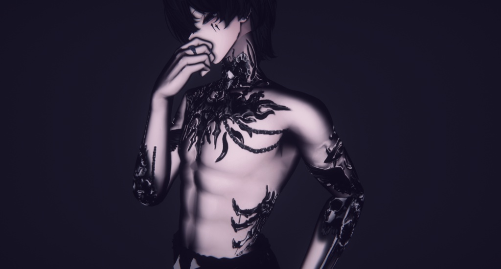 !!!SALE!!!【7アバター対応】Throne of the Fallen tattoo