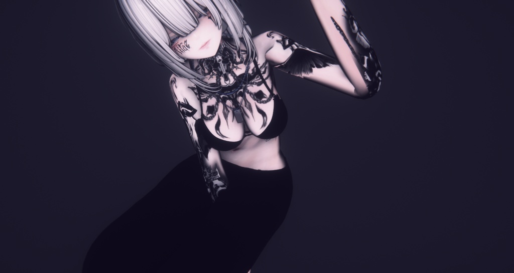 !!!SALE!!!【7アバター対応】Throne of the Fallen tattoo