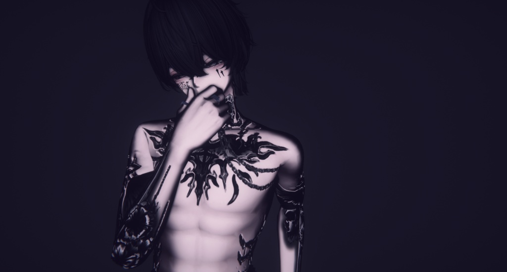 !!!SALE!!!【7アバター対応】Throne of the Fallen tattoo