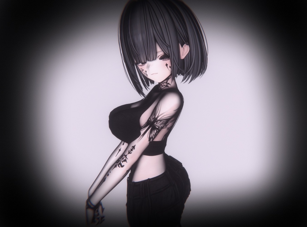 !!!!!50%OFF!!!!!【8アバター対応】Butterfly of Sorrow Tattoo