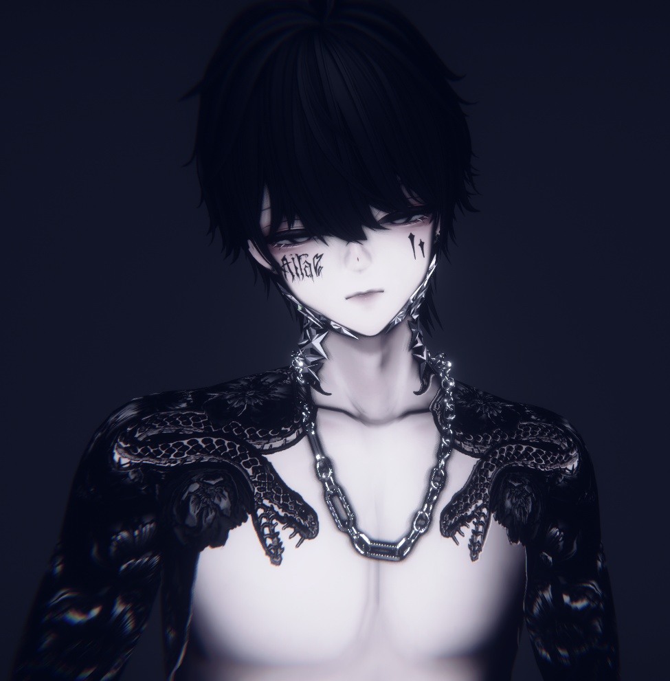 【MA対応】Luminous Thorn face accessories