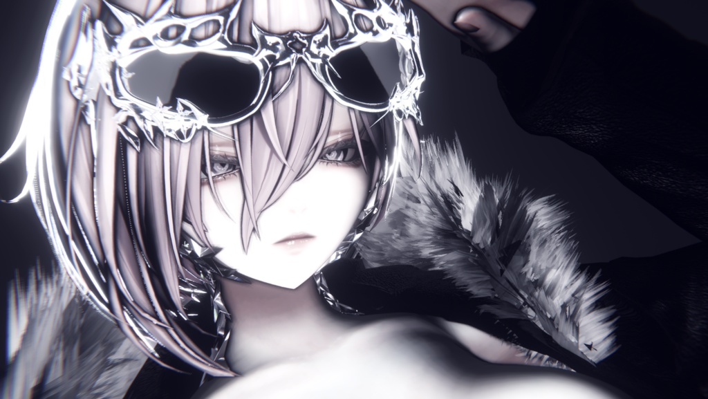 【MA対応】Luminous Thorn face accessories