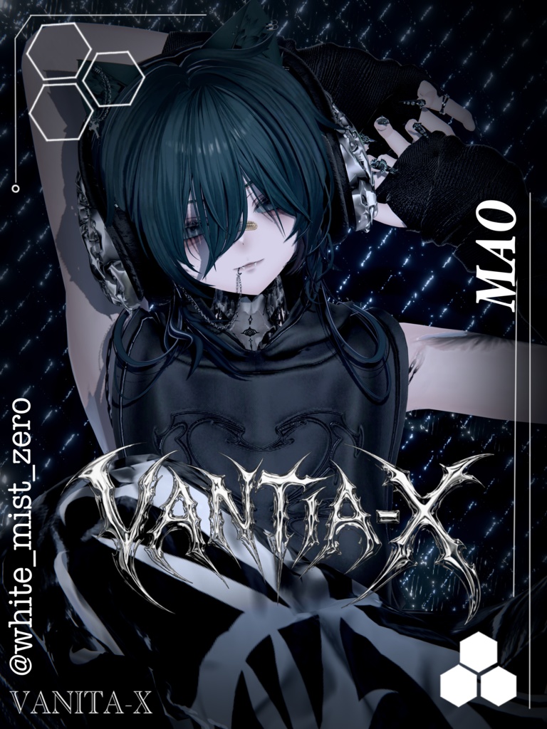 【VRC向けヘッドフォン】VANITA-X