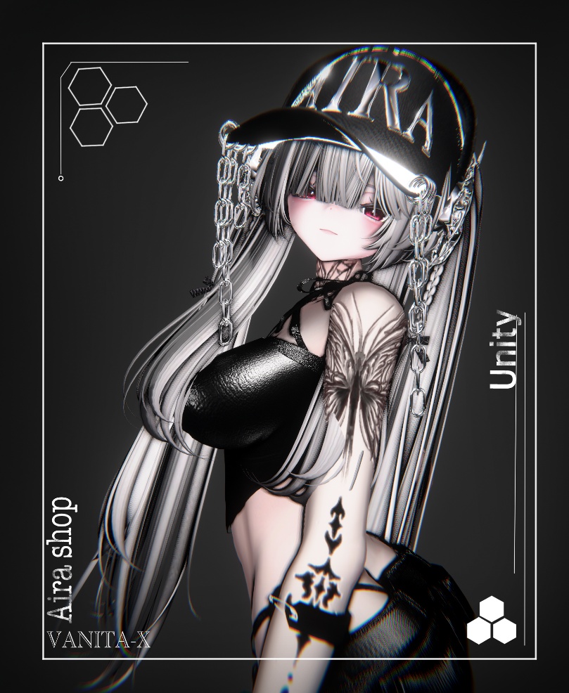 【VRC向帽子＆ヘッドフォン】～UMBRA-CAP＆VANITA-X～