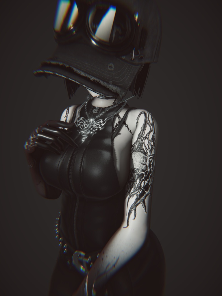 【6アバター対応】Mors Seraphim tattoo
