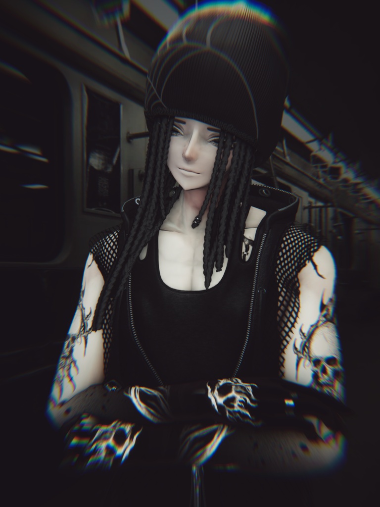 【6アバター対応】Mors Seraphim tattoo