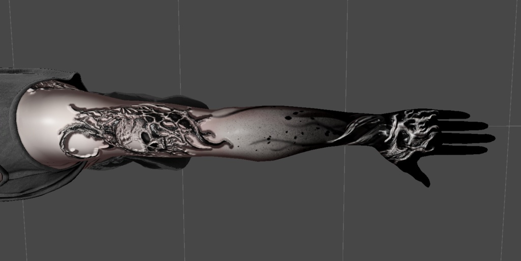 【6アバター対応】Mors Seraphim tattoo