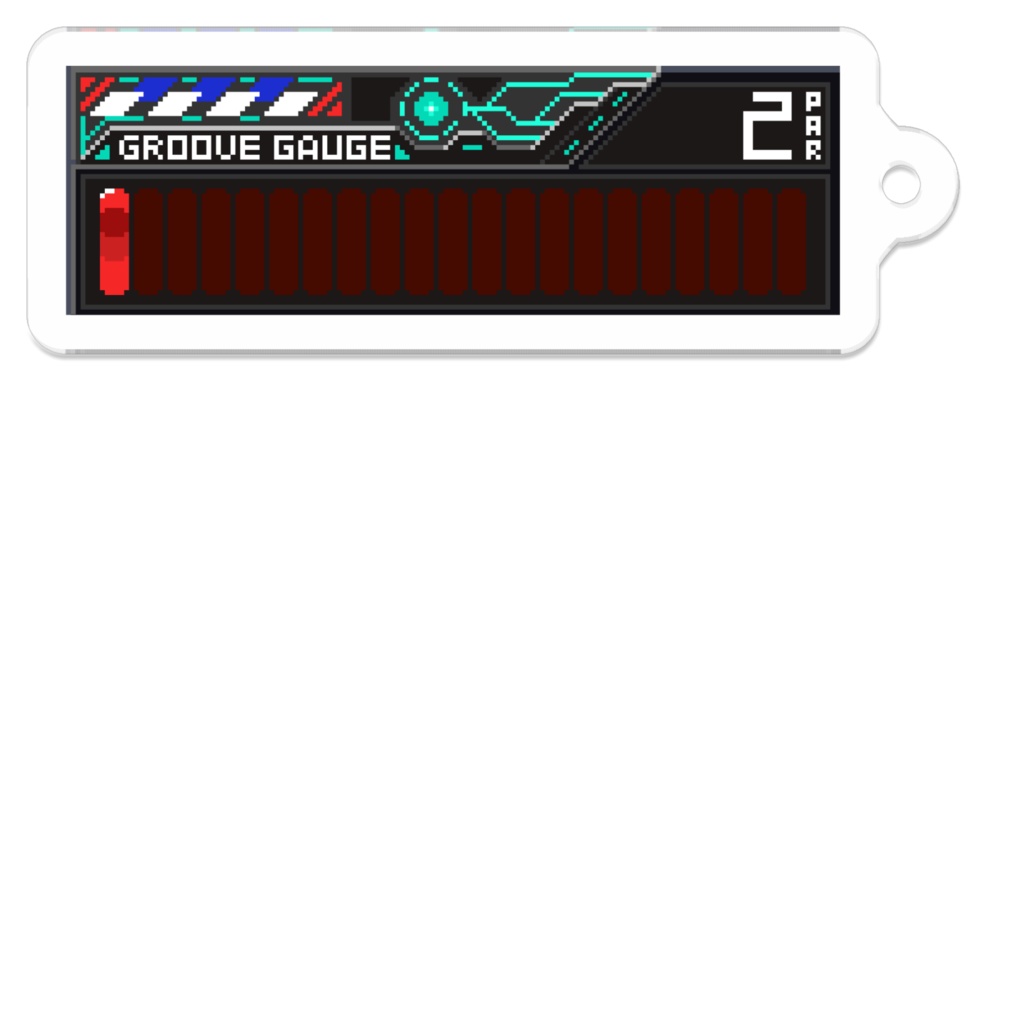【Misskey絵文字】2%(HARDゲージ)