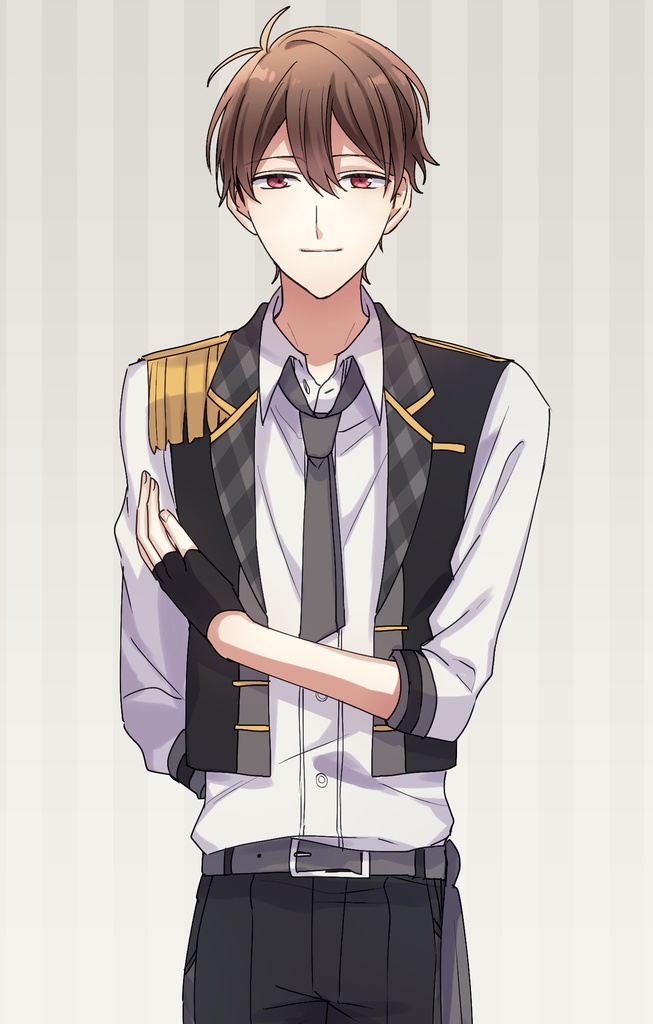 創作男子アイドル塗り絵 Toｍy Box Booth