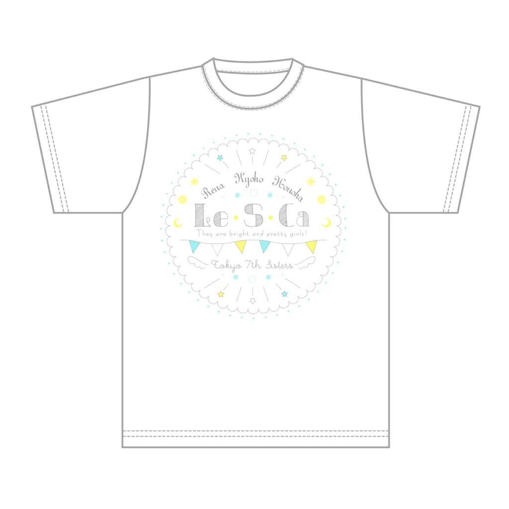 Le☆S☆Ca デザインTシャツ