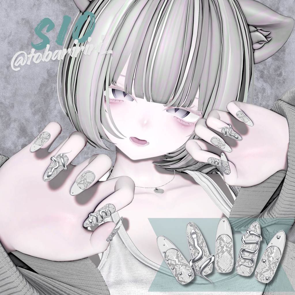 ✨新作SAIL✨ Nail No.02〖20アバター対応〗