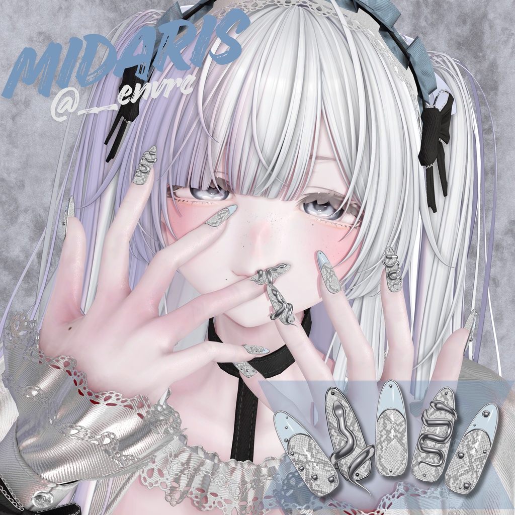 ✨新作SAIL✨ Nail No.02〖20アバター対応〗