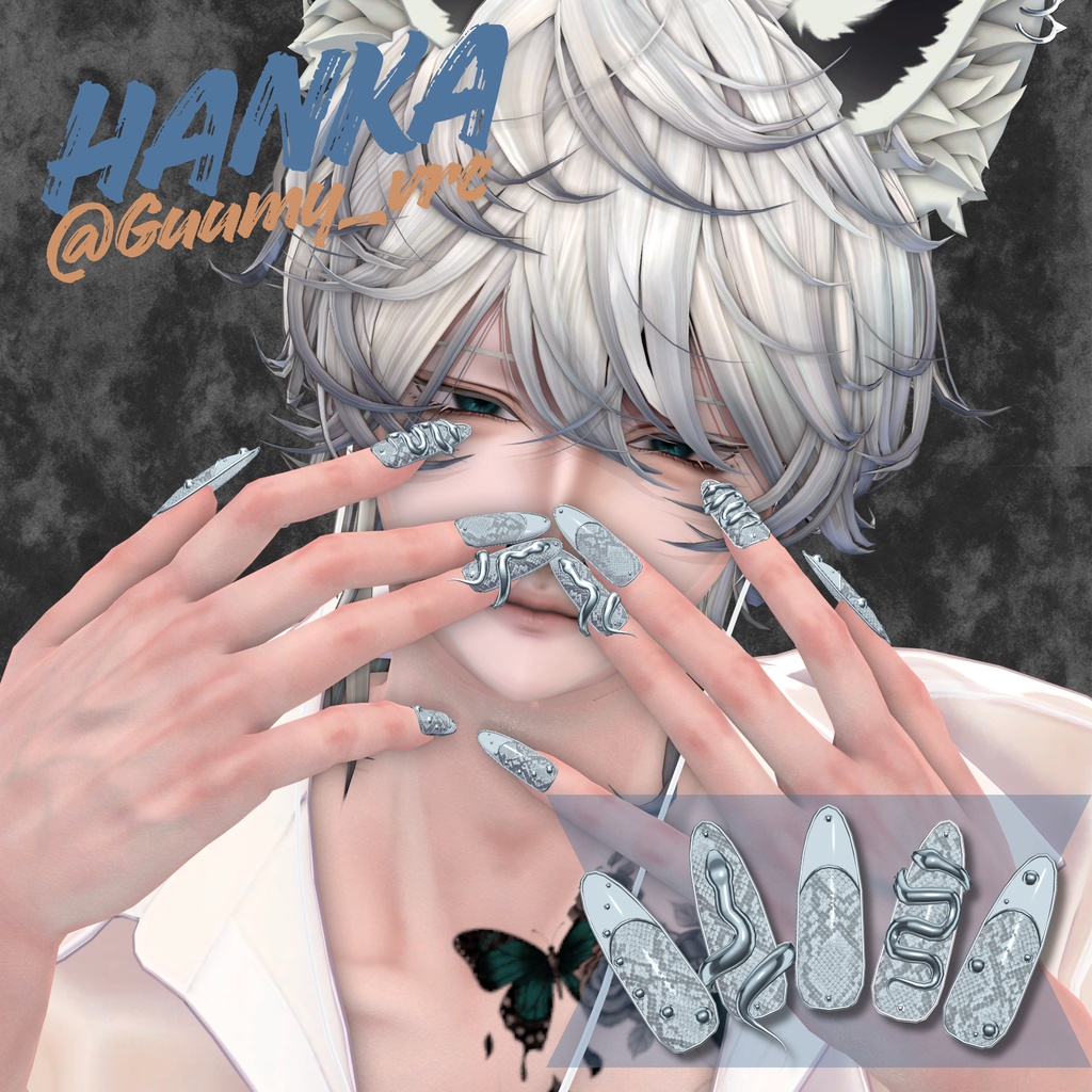 ✨新作SAIL✨ Nail No.02〖20アバター対応〗