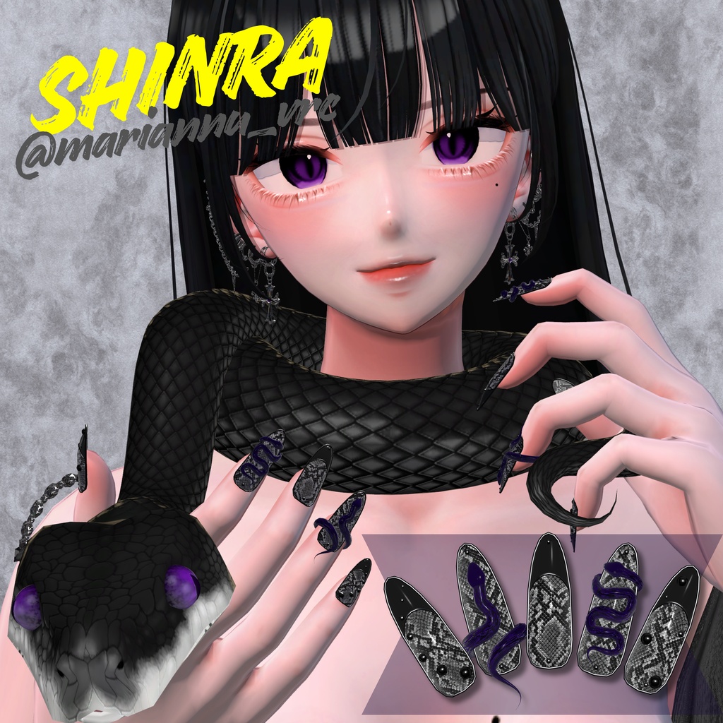 ✨新作SAIL✨ Nail No.02〖20アバター対応〗