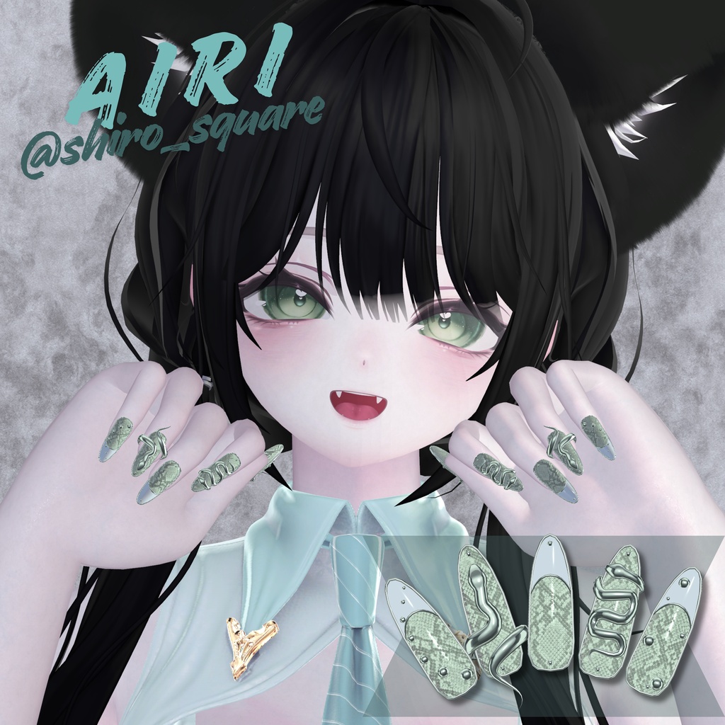 ✨新作SAIL✨ Nail No.02〖20アバター対応〗