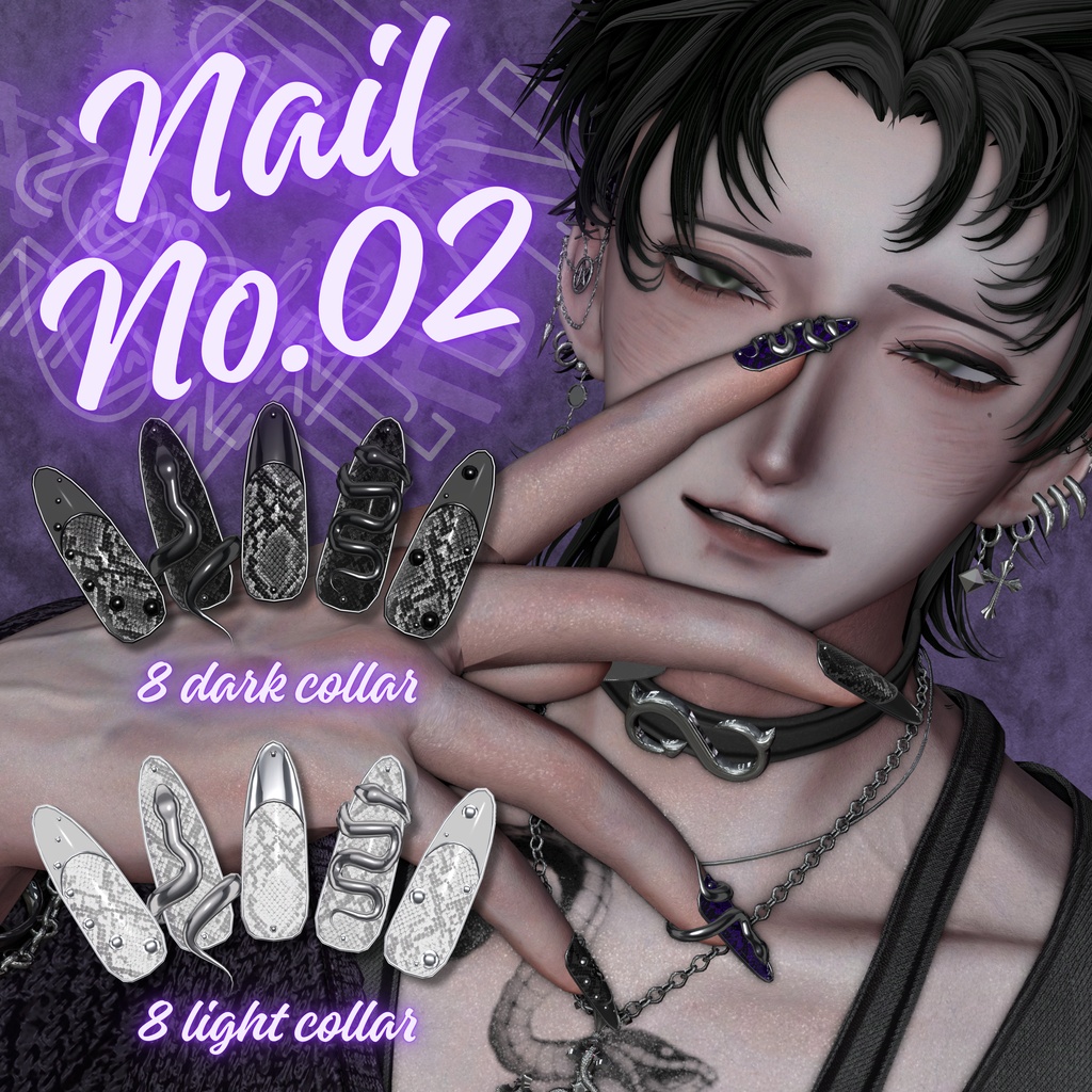 ✨新作SAIL✨ Nail No.02〖20アバター対応〗